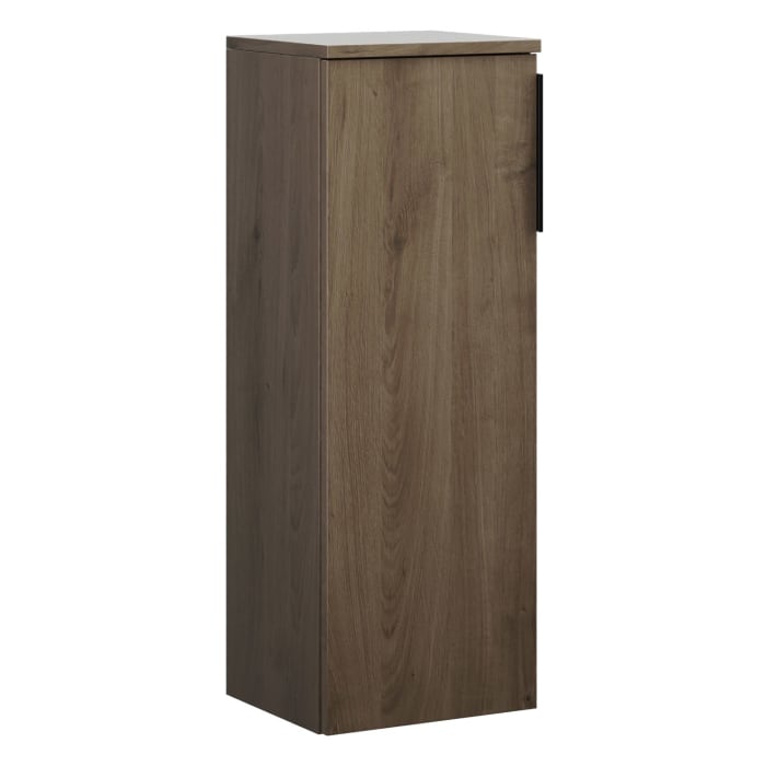 burgbad Eqio Halbhoher Schrank 35 x 32 x 96 cm Links, mit Griff G0200