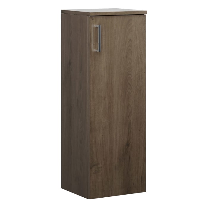 burgbad Eqio Halbhoher Schrank 35 x 32 x 96 cm Rechts, mit Stangengriff P95