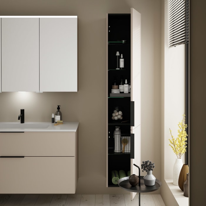 burgbad Eqio Hochschrank 35 x 32 x 176 cm Rechts, mit Griff G0200