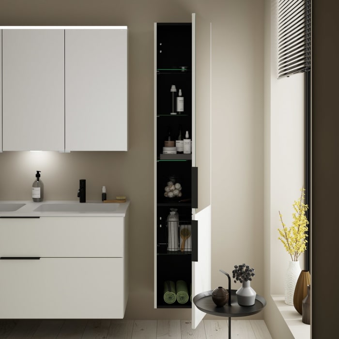 burgbad Eqio Hochschrank 35 x 32 x 176 cm Rechts, mit Griff G0200