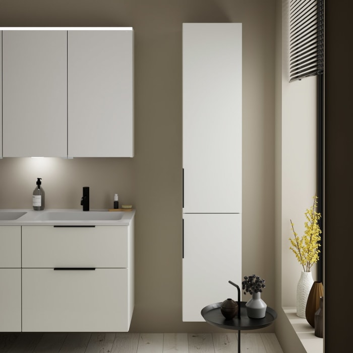 burgbad Eqio Hochschrank 35 x 32 x 176 cm Rechts, mit Griff G0200