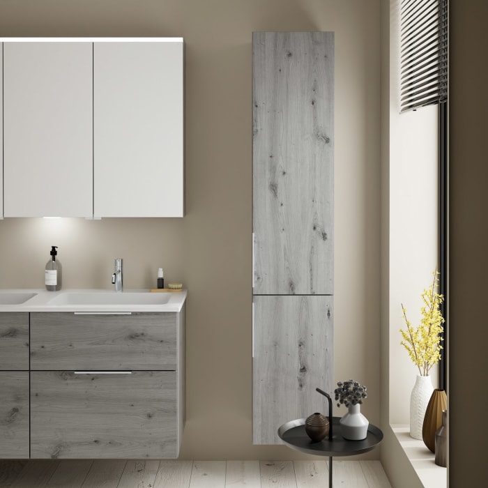 burgbad Eqio Hochschrank 35 x 32 x 176 cm Rechts, mit Griff G0146