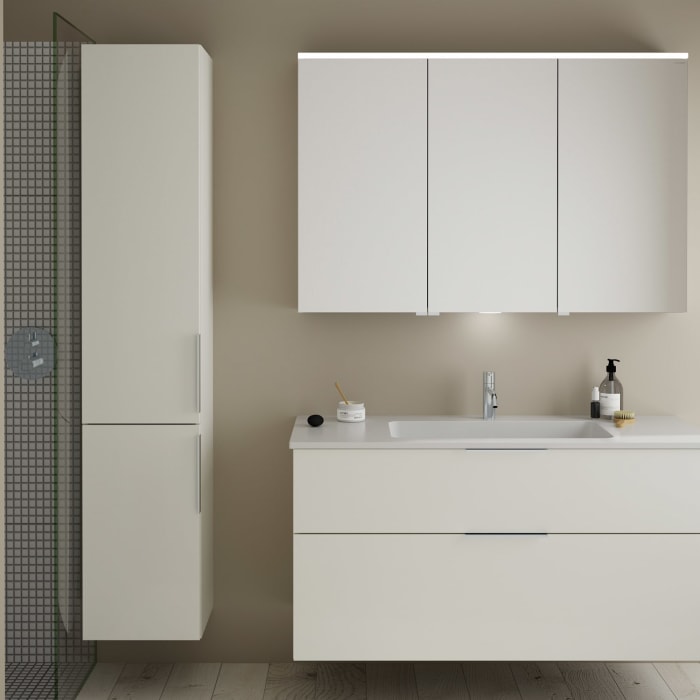 burgbad Eqio Hochschrank 35 x 32 x 176 cm Links, mit Griff G0146