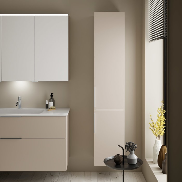 burgbad Eqio Hochschrank 35 x 32 x 176 cm Rechts, mit Griff G0146