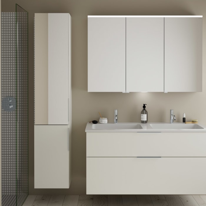 burgbad Eqio Hochschrank 35 x 32 x 176 cm Links, mit Griff G0146