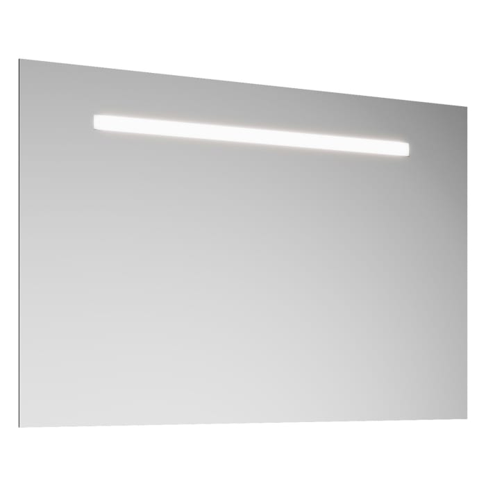 burgbad Eqio Badspiegel mit LED Beleuchtung in Chromoptik, 90 x 60 cm