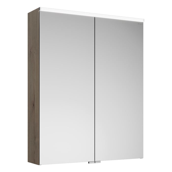 burgbad Eqio Spiegelschrank mit LED-Aufsatzleuchte 65 cm