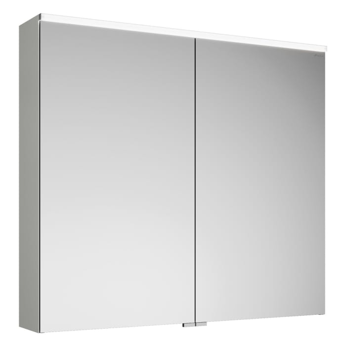 burgbad Eqio Spiegelschrank mit LED-Aufsatzleuchte 90 cm