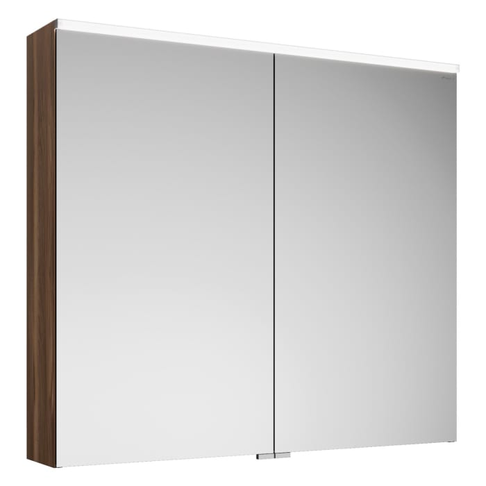 burgbad Eqio Spiegelschrank mit LED-Aufsatzleuchte 90 cm