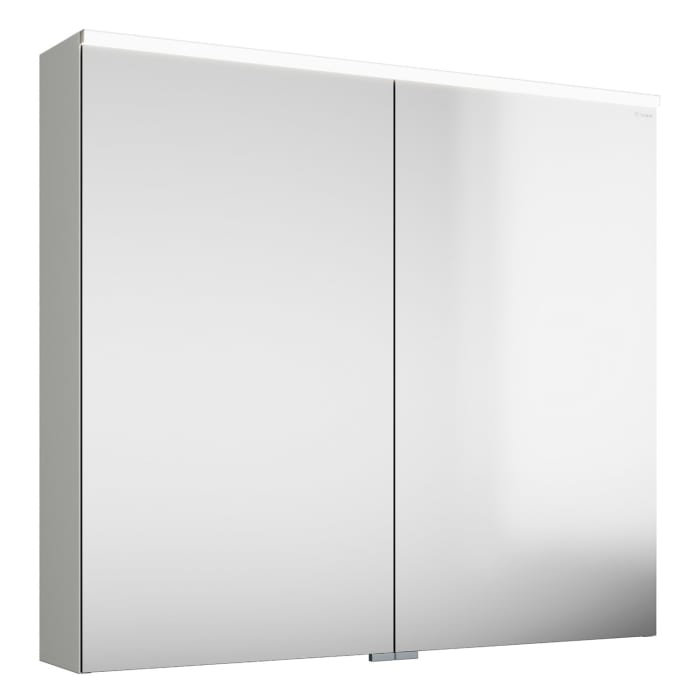 burgbad Eqio Spiegelschrank mit LED-Aufsatzleuchte 90 cm