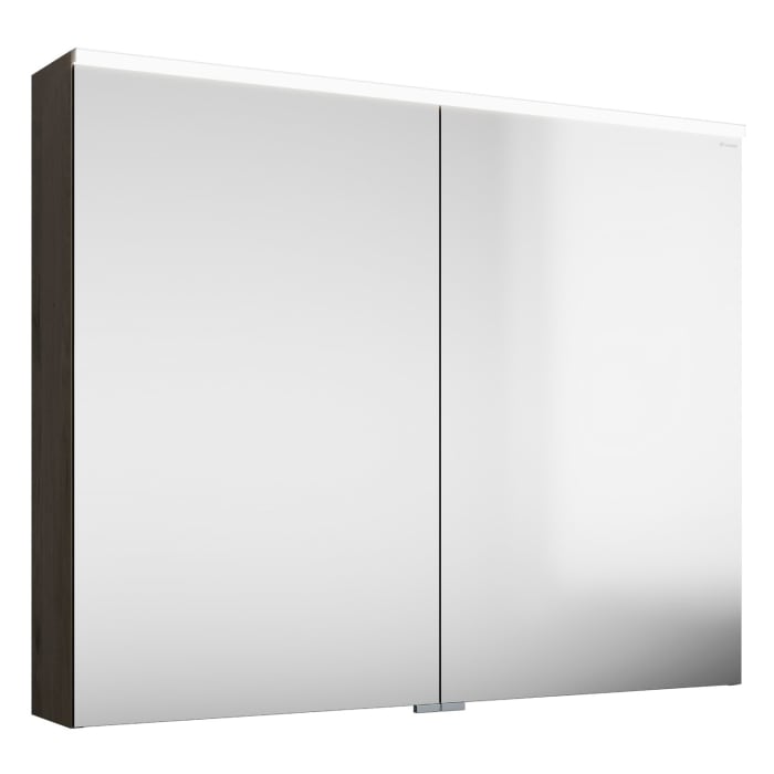 burgbad Eqio Spiegelschrank mit LED-Aufsatzleuchte 100 cm