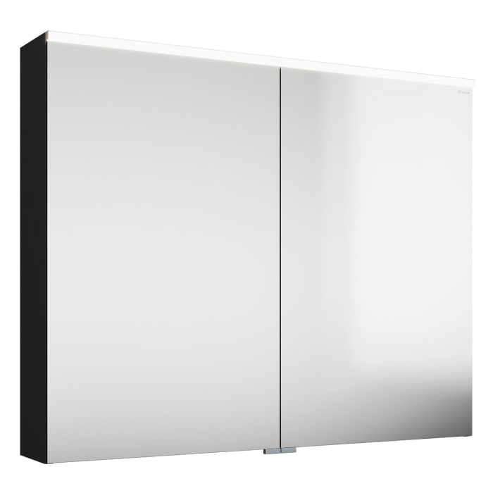 burgbad Eqio Spiegelschrank mit LED-Aufsatzleuchte 100 cm