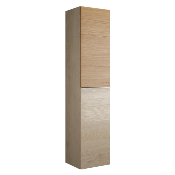 burgbad Fiumo Hochschrank 35 x 32 x 160 cm, 2 Türen, Anschlag links, mit Griff G0223
