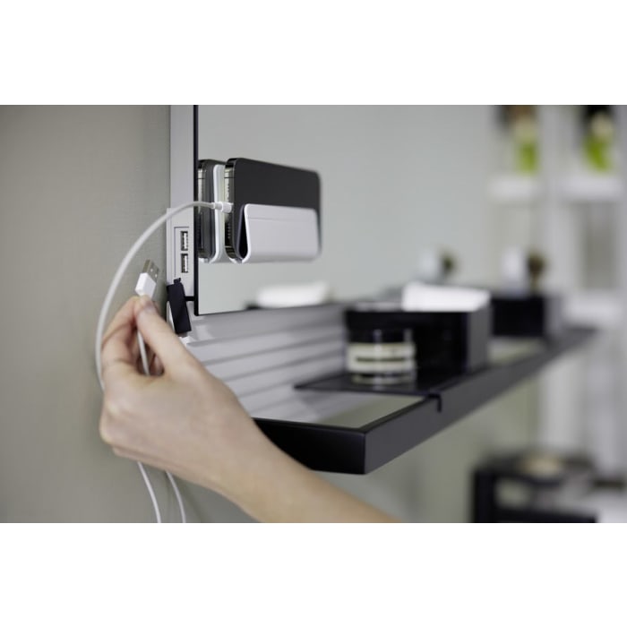 burgbad Fiumo Leuchtspiegel mit horizontaler LED-Beleuchtung 120 x 81,7 cm