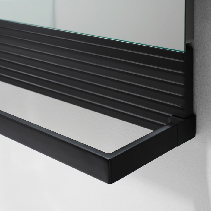 burgbad Fiumo Leuchtspiegel mit horizontaler LED-Beleuchtung 100 x 81,7 cm