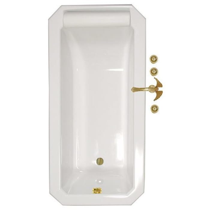 Caribia Roma 8-Eck-Badewanne 175 x 85 cm