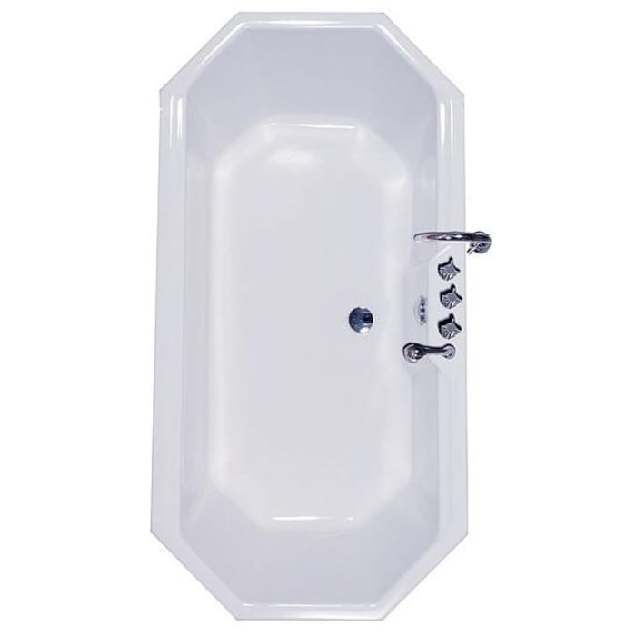 Caribia Vesuv 8-Eck-Badewanne 158 x 81 cm