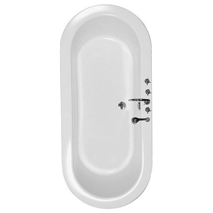 Caribia Ovalnova Oval-Badewanne 180 x 80 cm