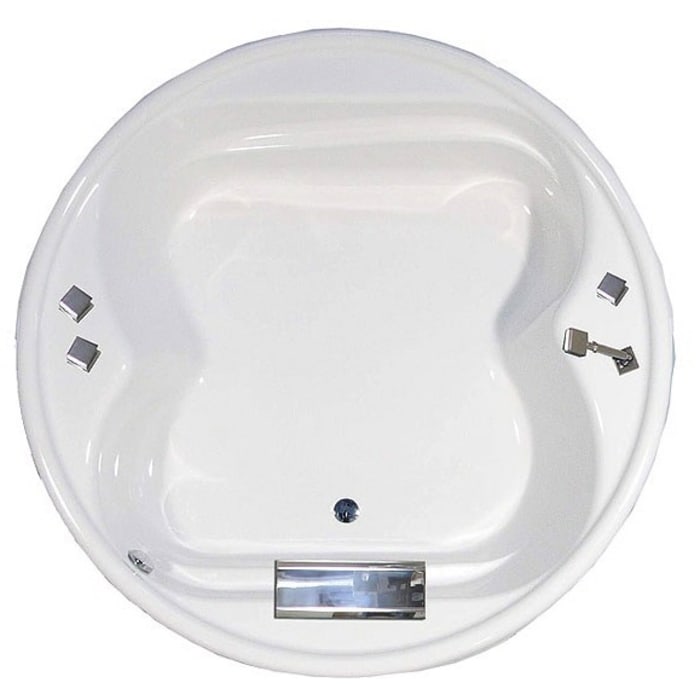 Caribia Vidal Rund-Badewanne 184 cm