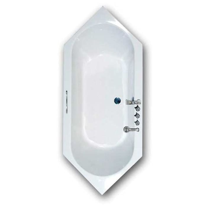 Caribia Corinna 190 6-Eck-Badewanne 190 x 80 cm