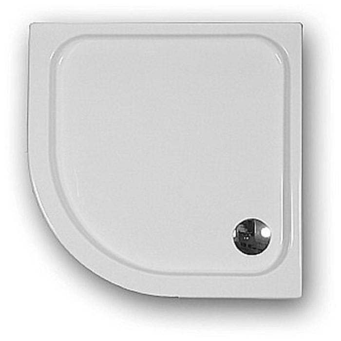 Caribia Eckdusche 100 6,5 Radius 55, 100 x 100 cm Superflach