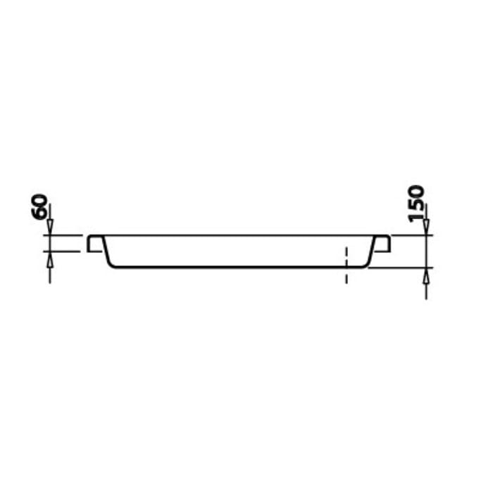 Caribia Eckdusche 100 6,5 Radius 55, 100 x 100 cm Superflach