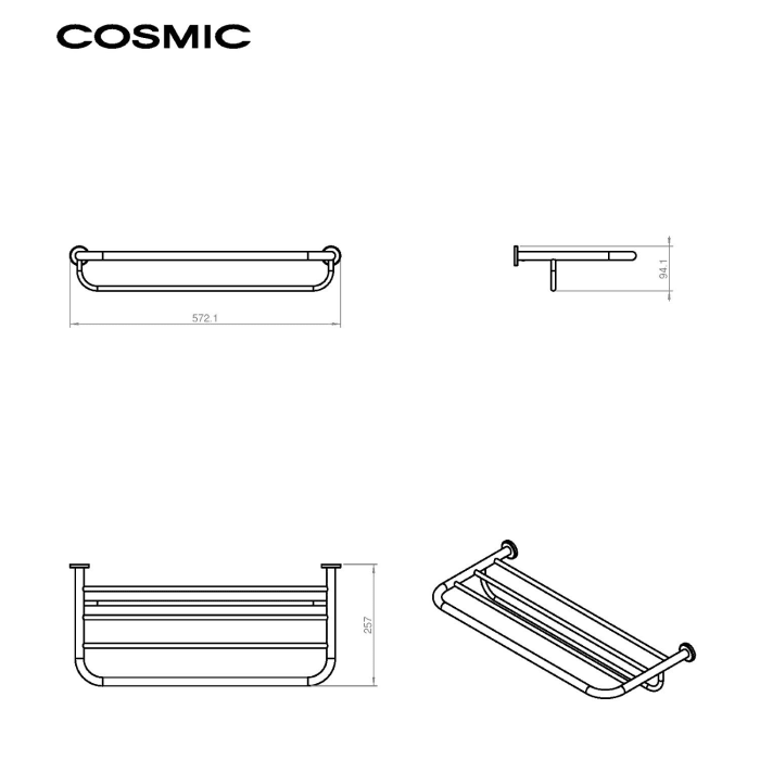 COSMIC Architect Handtuchablage