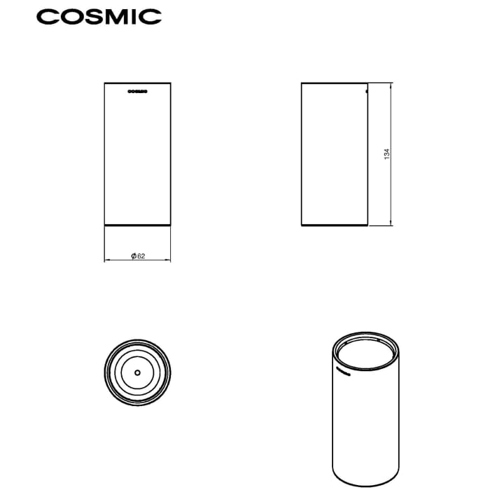 COSMIC Architect Zahnbürstenhalter Standmodell