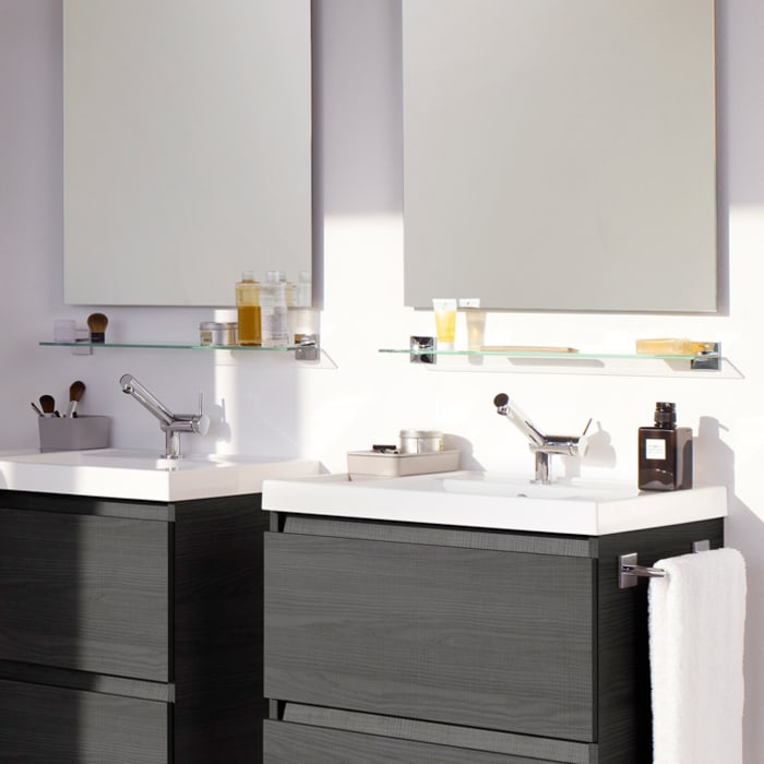 COSMIC Duo Square Glasablage 60 cm