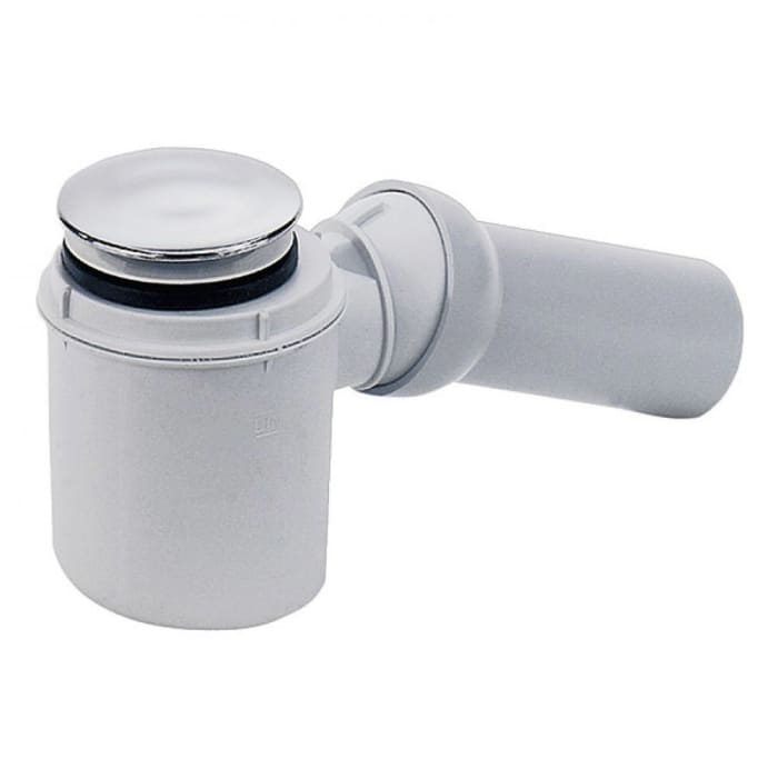 Dallmer Duschwannenablauf SOLOS, Haube verchromt, DN 50