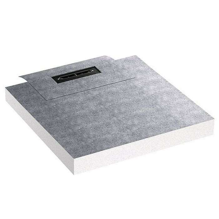 Dallmer DallFlex Wall Plan Duschelement 90 x 120 cm DN 40