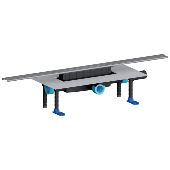 Dallmer Duschrinnen-Set CeraFloor Pure Plan, DN 40, 120 cm