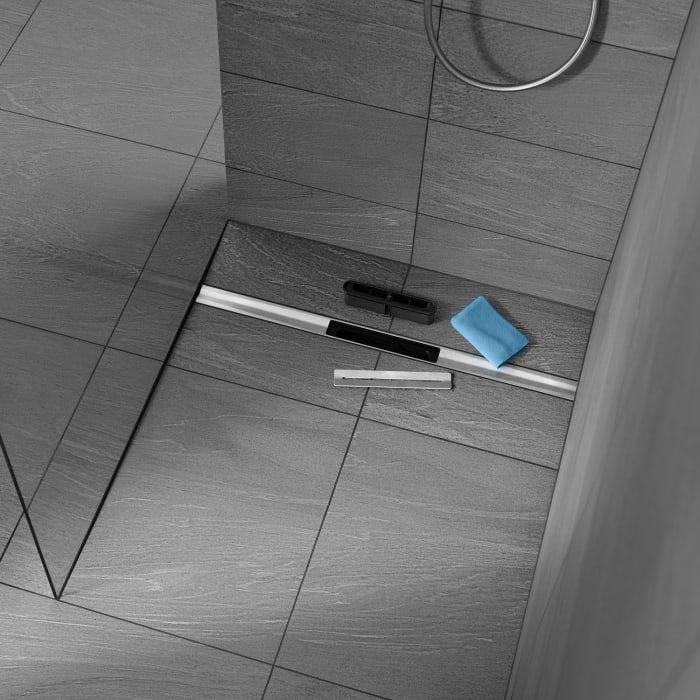 Dallmer Duschrinnen-Set CeraFloor Pure, DN 50, 120 cm