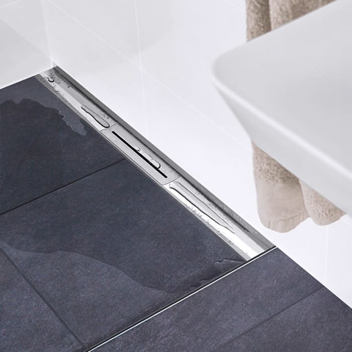 Dallmer Duschrinnen-Set CeraWall Pure, DN 50, 120 cm