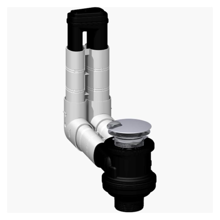 Dansani Ab- und Überlaufsystem mit verdecktem Überlauf