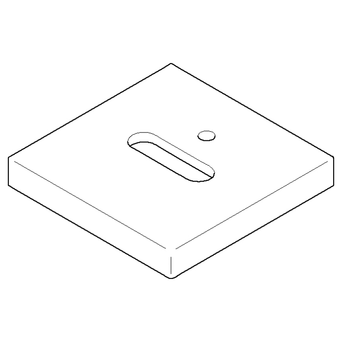 Dornbracht MEM Ersatz-Rosette für Auslauf