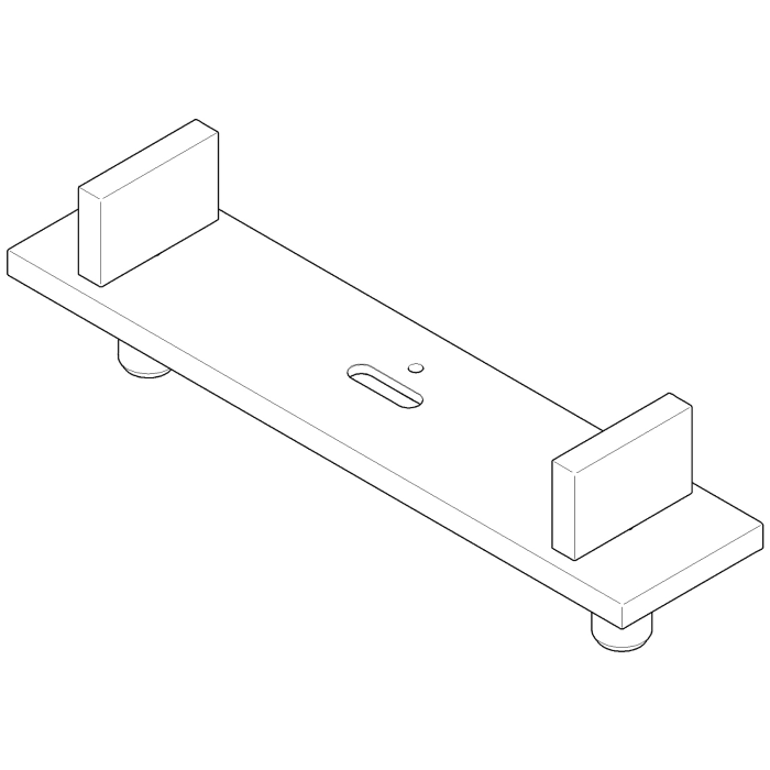 Dornbracht Abdeckplatte für MEM Dreilochbatterie