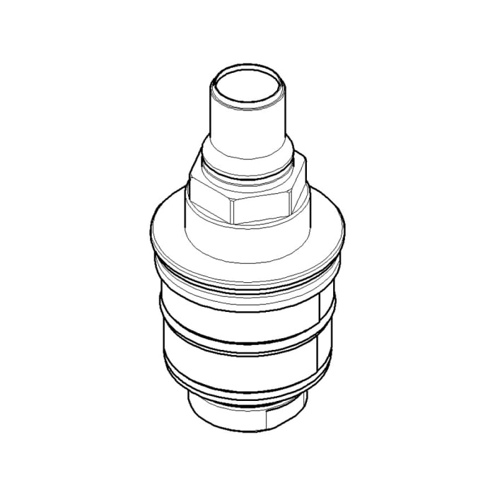 Dornbracht Thermostatkartusche für vertauschte Wasseranschlüsse