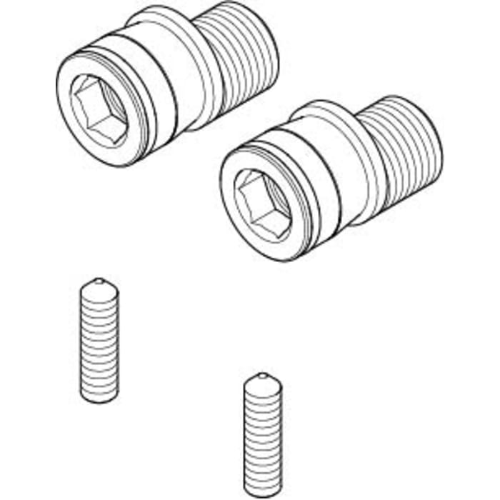 Dornbracht Ersatz-Anschluss für LULU Brause-Einhandbatterie