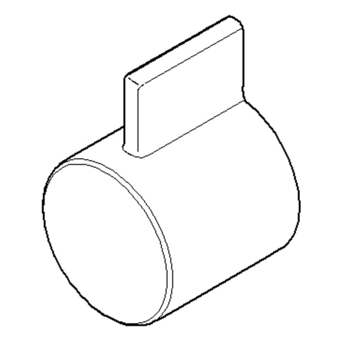 Dornbracht Ersatzgriff für x-STREAM Wannen / Brause Einhebelmischer