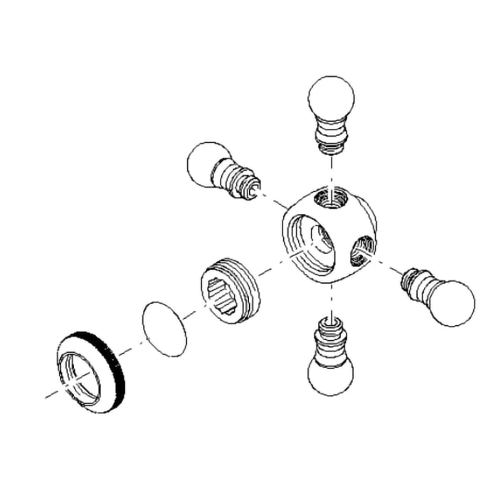Dornbracht Madison Ersatz-Griff zu Umstellung