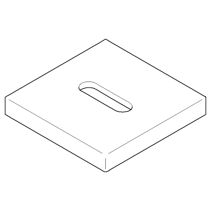 Dornbracht Rosette für MEM Waschtischarmatur