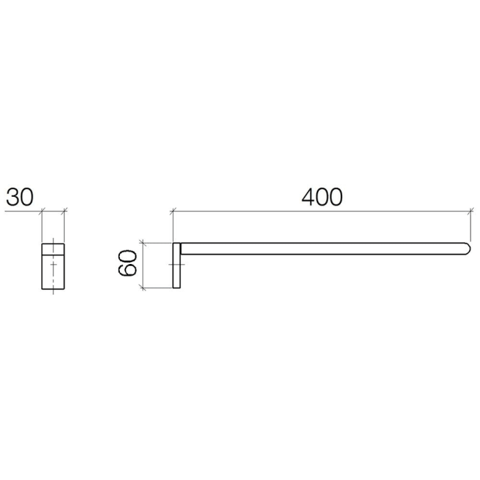 Dornbracht IMO Handtuchhalter 40 cm