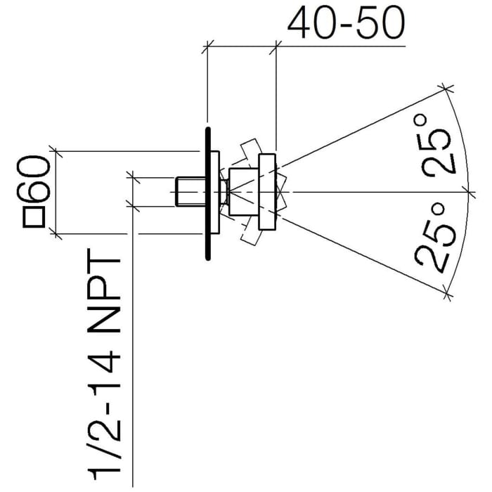 Dornbracht MEM Seitenbrause