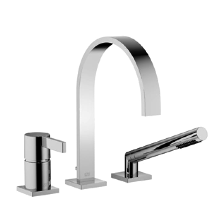 Dornbracht MEM Wannen-Dreiloch-Einhandbatterie für Wannen- oder Fliesenrandmontage