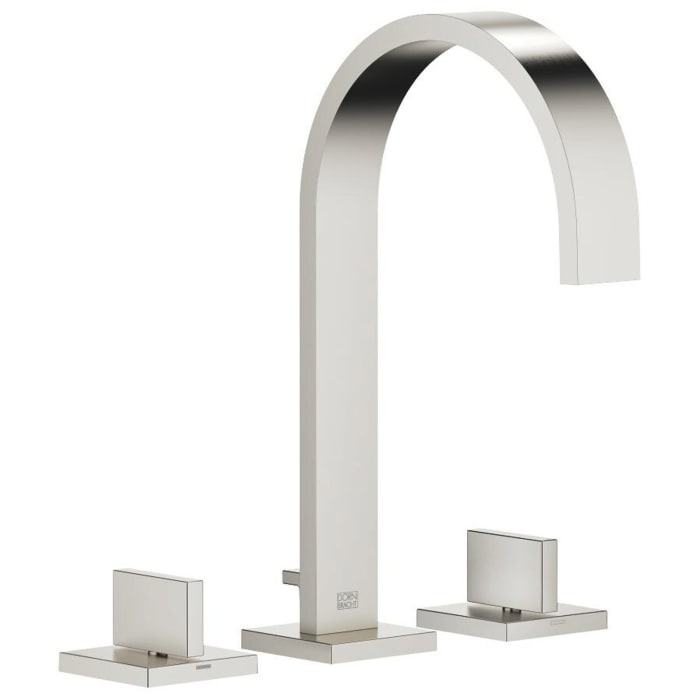 Dornbracht MEM Waschtisch-Dreilochbatterie mit Einzelrosetten Ausladung 16,5 cm