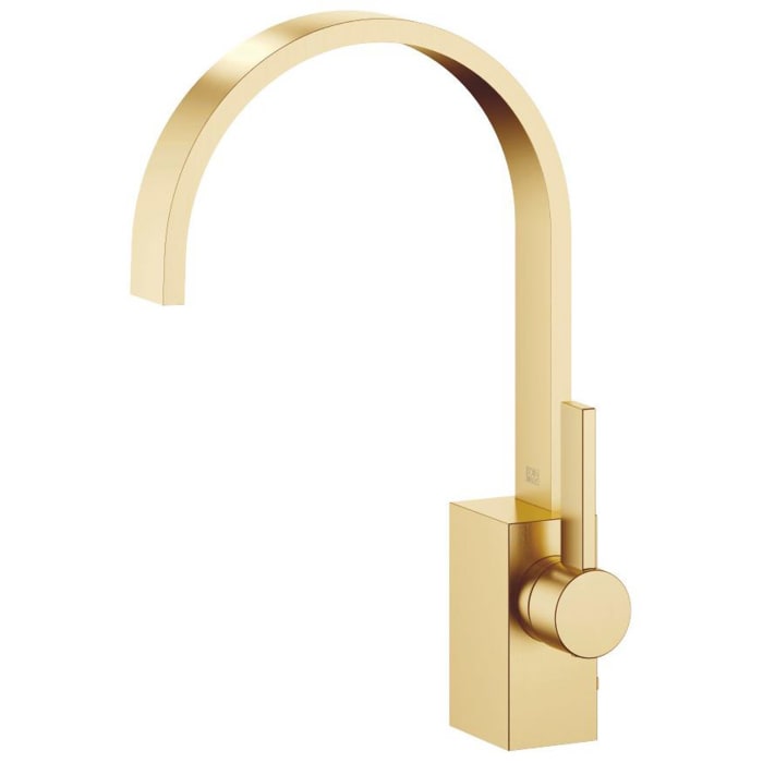 Dornbracht MEM Waschtisch-Einhandbatterie mit Ablaufgarnitur Ausladung 20 cm