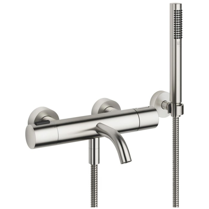 Dornbracht Meta Wannen-Thermostat für Wandmontage mit Schlauchbrausegarnitur