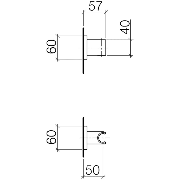 Dornbracht Brausenhalter
