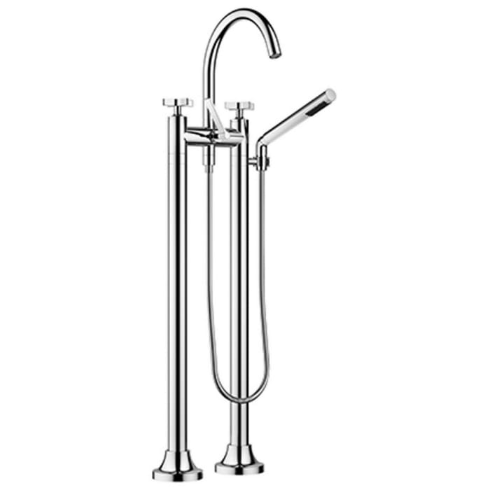 Dornbracht VAIA Wannen-Zweilochbatterie für freistehende Montage inkl. Handbrausegarnitur